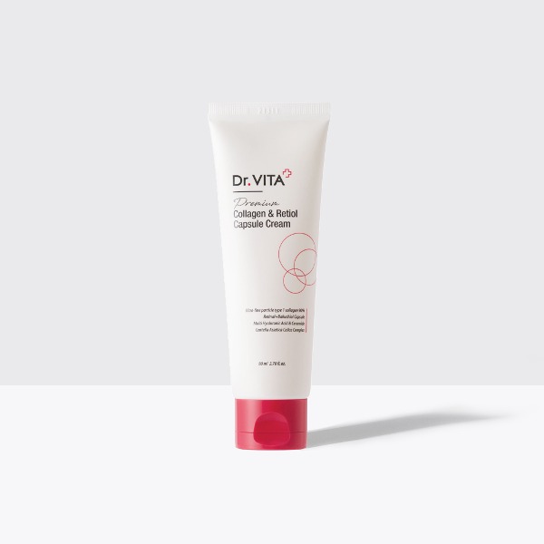 Dr. VITA Premium Collagen Retiol Capsule Cream 80ml – Kem Hạt Collagen và Retiol Cao Cấp Dr. VITA